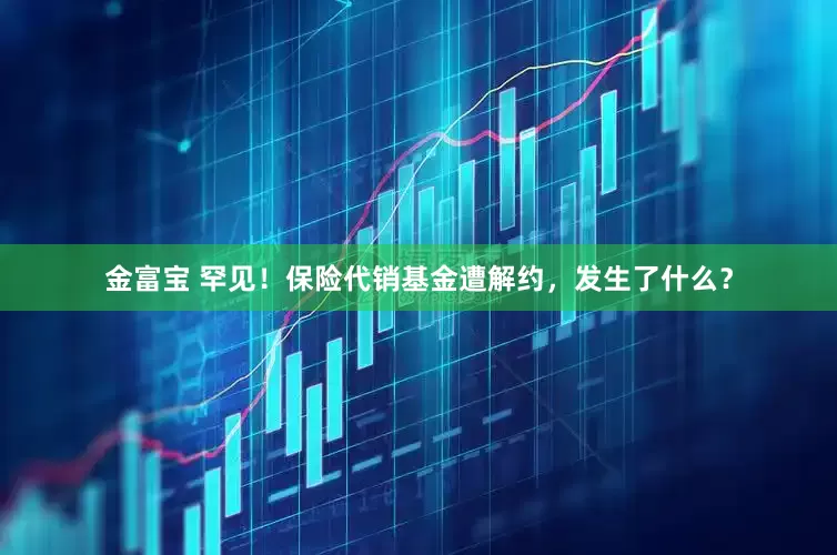 金富宝 罕见！保险代销基金遭解约，发生了什么？
