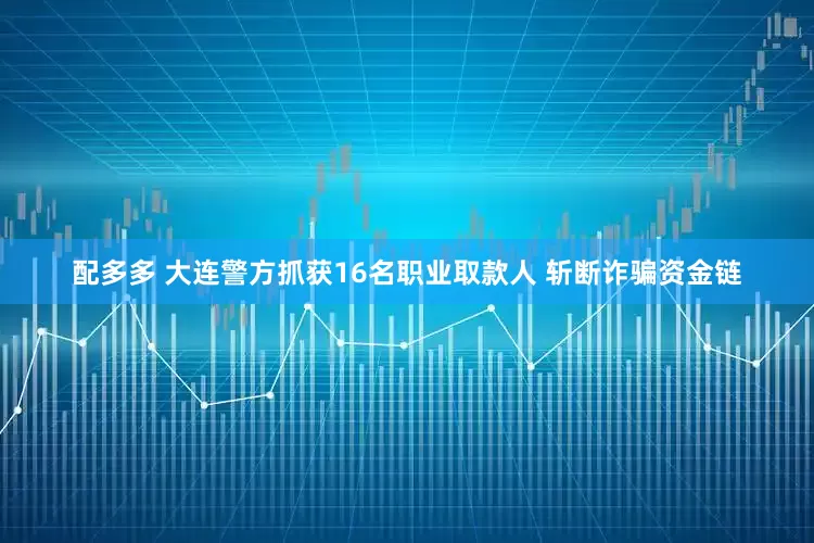 配多多 大连警方抓获16名职业取款人 斩断诈骗资金链